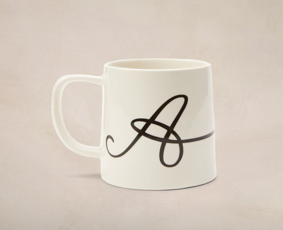 Script Monogram Mug