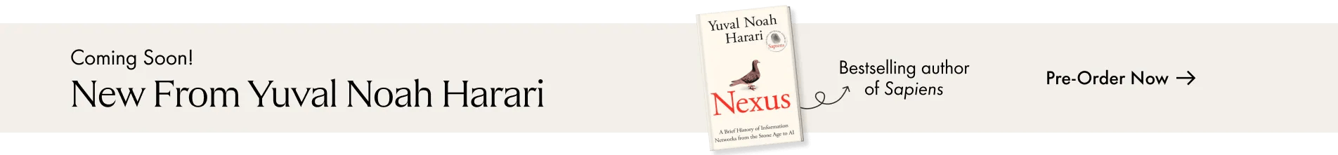 Nexus: New from Yuval Noah Harari