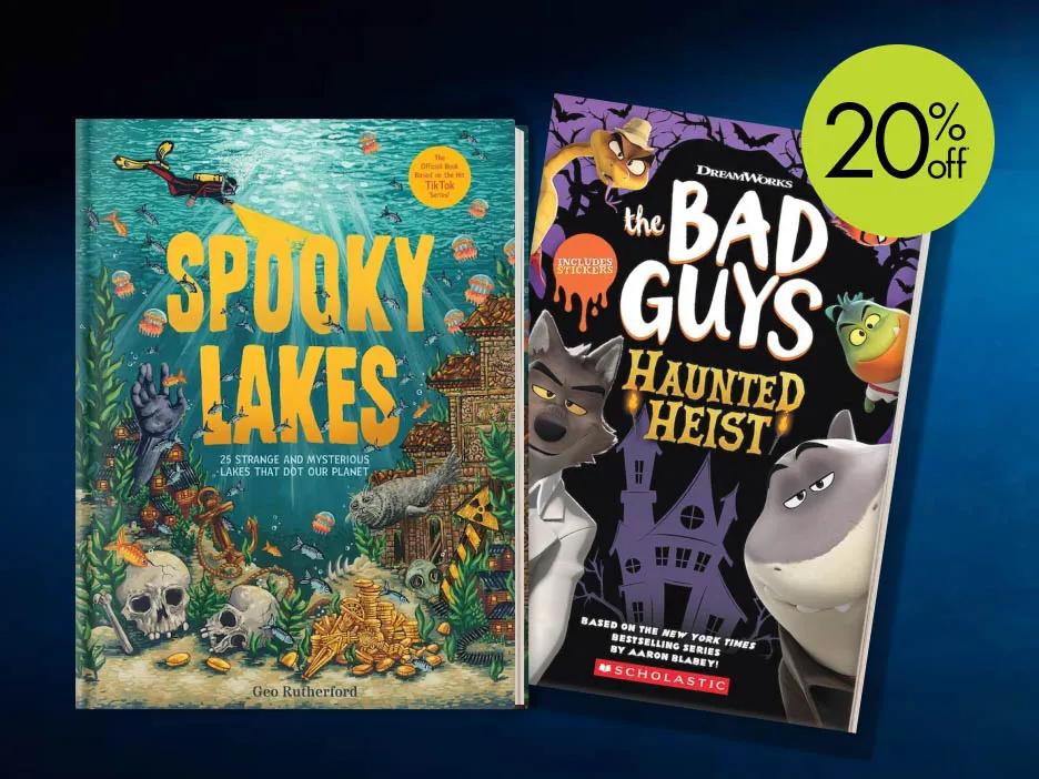 20% off Spooky Kids' Books