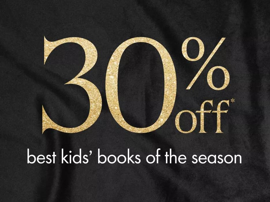 30% off best kids' books of the season