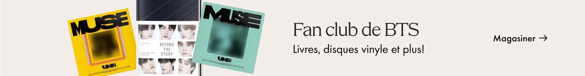 Fan club de BTS Livres, disques vinyle et plus! Magasiner