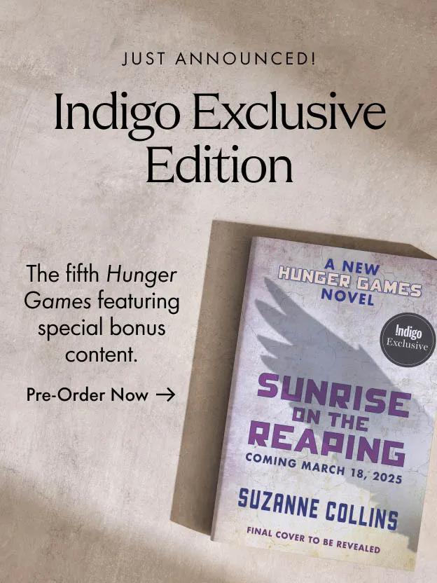 Just Announced! Indigo Exclusive Edition of Sunrise on the Reaping.