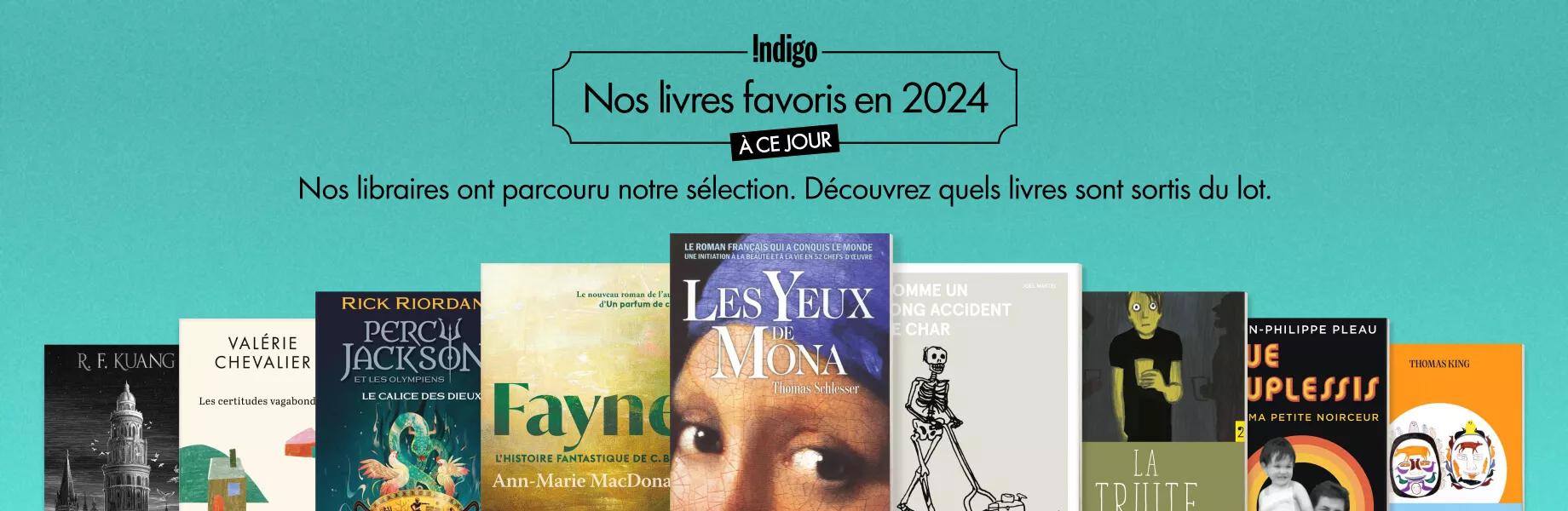 Nos 50 livres favoris en 2024 à ce jour