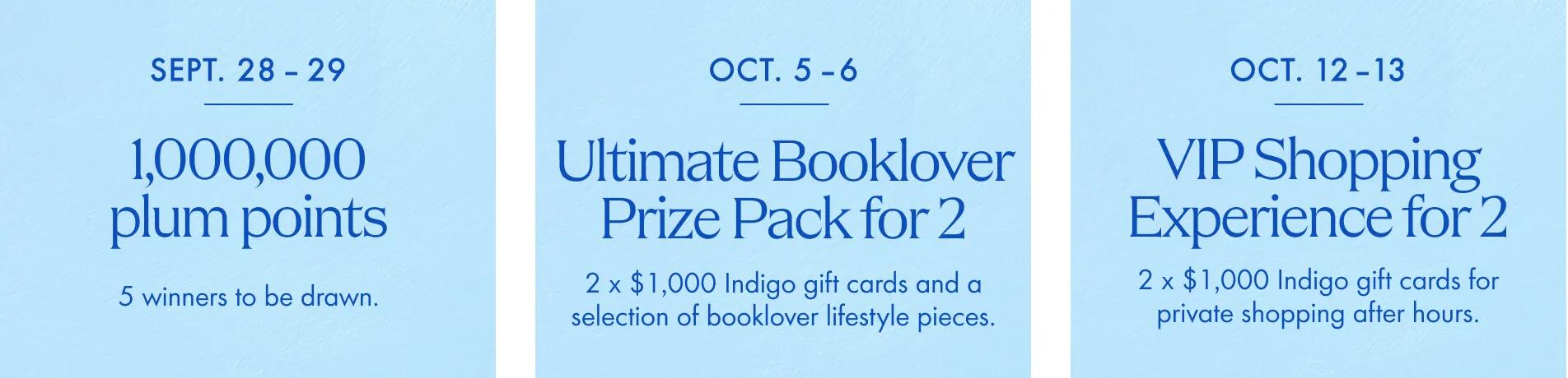 !Nspired BY INDIGO Sweepstakes